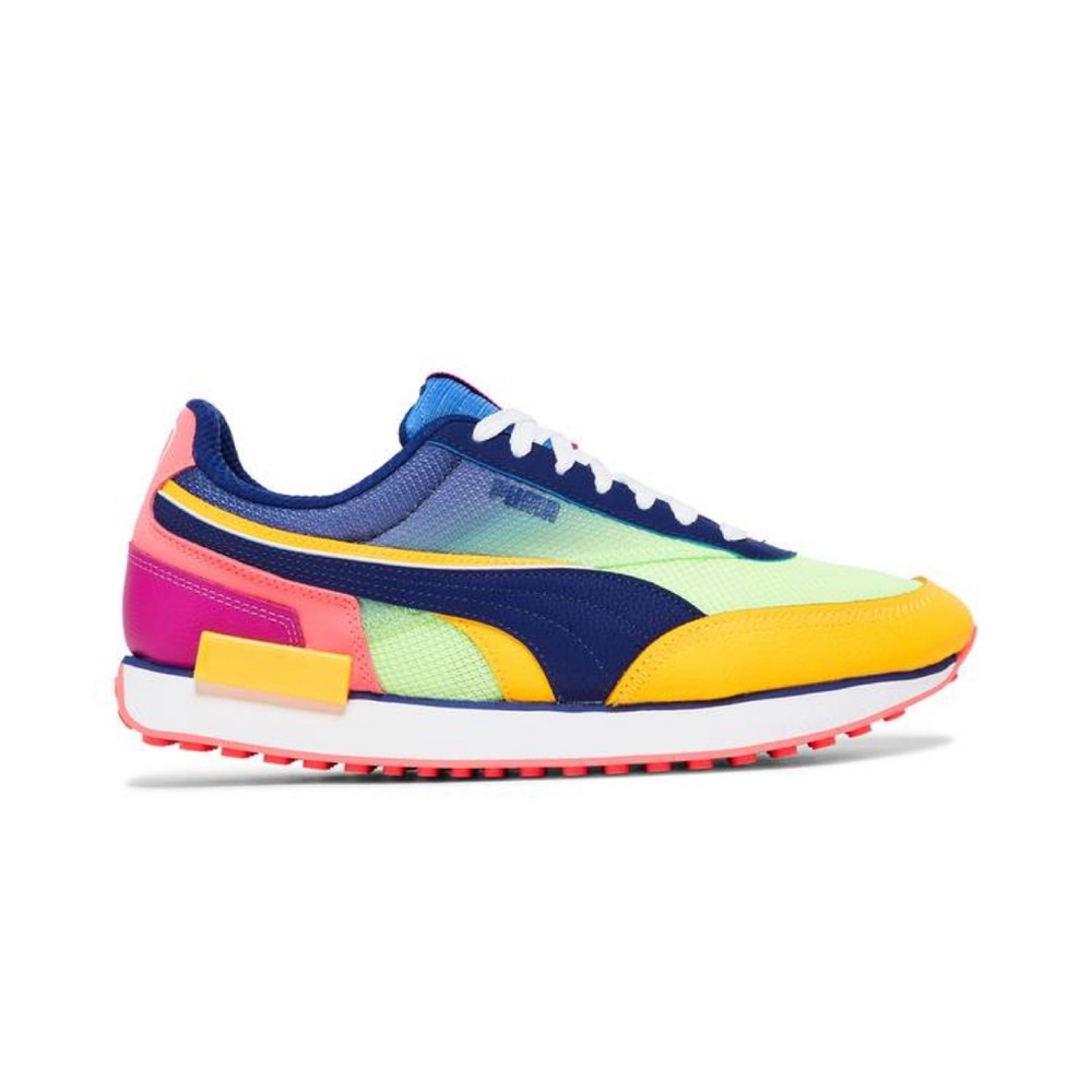 Puma Future Rider Sunset 'Fizzy Apple Sun
Stream'.